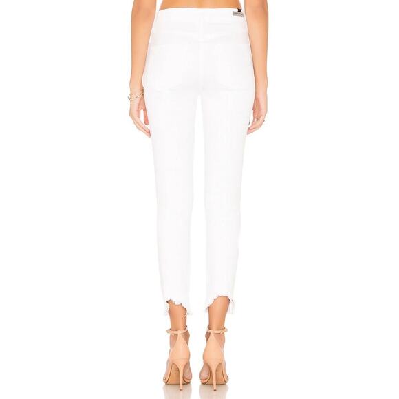 Citizens of Humanity Rocket Crop High Rise Skinny White Jeans Size 26 $198 - Picture 2 of 16